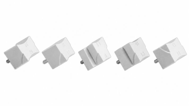Fixed molds for various precision-positioning watches