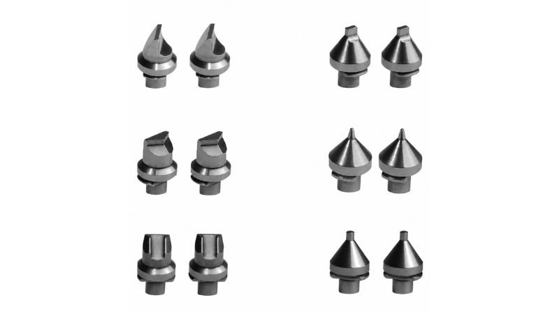 Multiple steel jaws